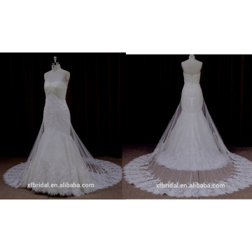 Vestido de novia de encaje de tul de alta calidad Ns001 2016